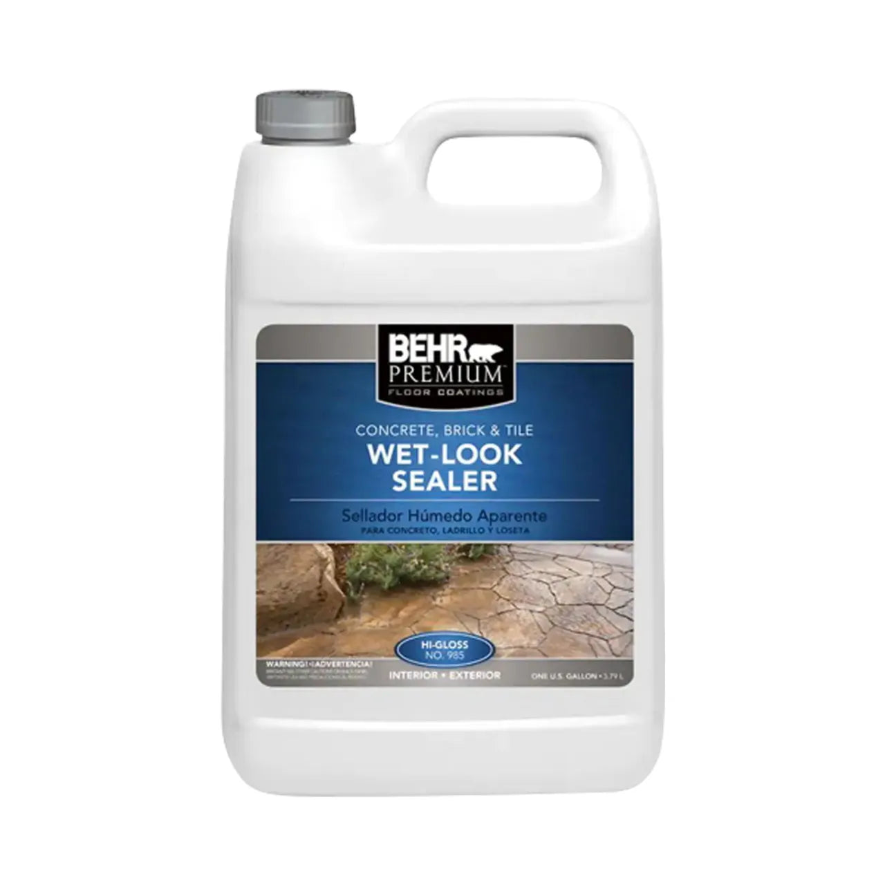 Go Build 1 gal. Wet Look Sealer provides a high-gloss, acrylic finish for concrete, brick, and tile. Ideal for patios and suitable for both indoor and outdoor use. Brand: Go Build, The Fastest Way To Build.